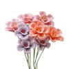 Fleur Céramique 3D Faite à la Main Fleur Artificielle Réaliste Décoration Bouquet de Fleurs Éternelles pour Salon Table à Manger Bureau Maison Décoration Vase