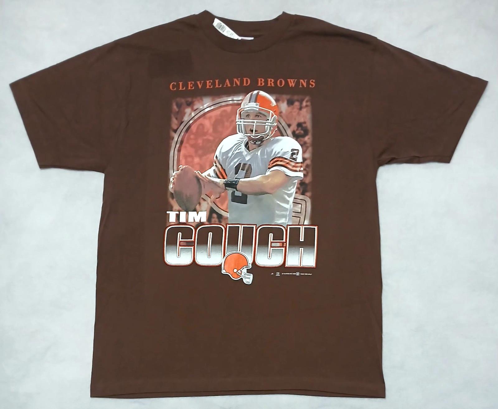 Vintage Cleveland Browns Tim Couch T-Shirt XL NFL Players 1999 NFLP NEW READ XXL