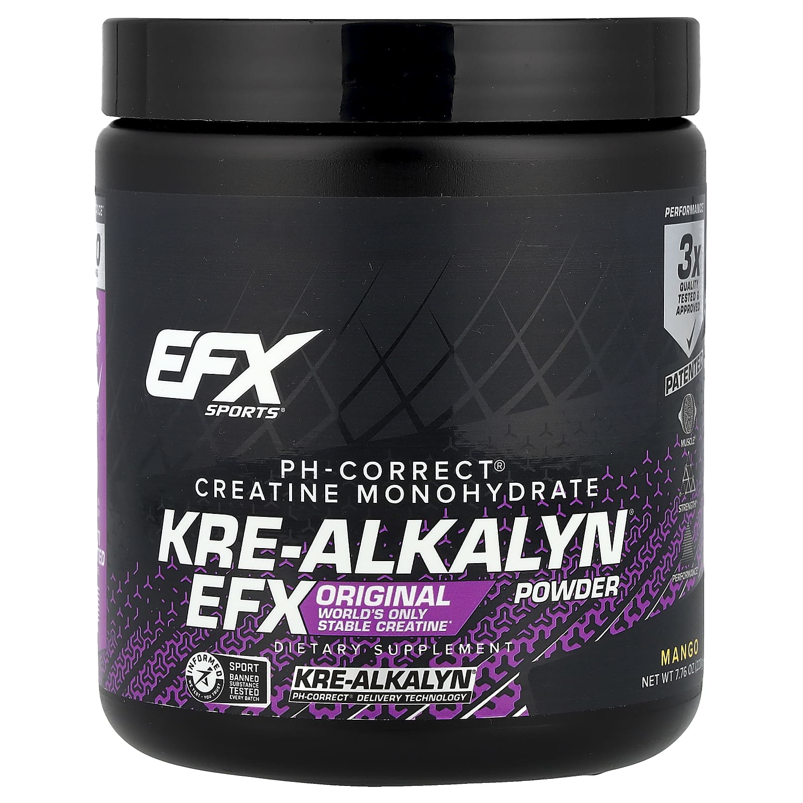 

Kre-Alkalyn Efx Powder, Mango Flavor, 220G(7.76Oz)