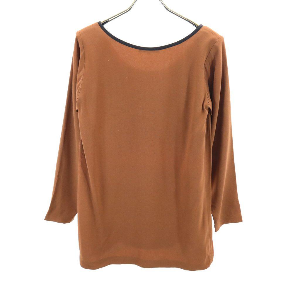 SAINT LAURENT Made in France Old Long sleeve Cut 38 Brown Shoulder pad Women Used