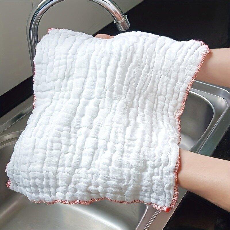 Non-Stick Oil Kitchen Towels - Durable Mesh Dishcloths for Efficient Cleaning