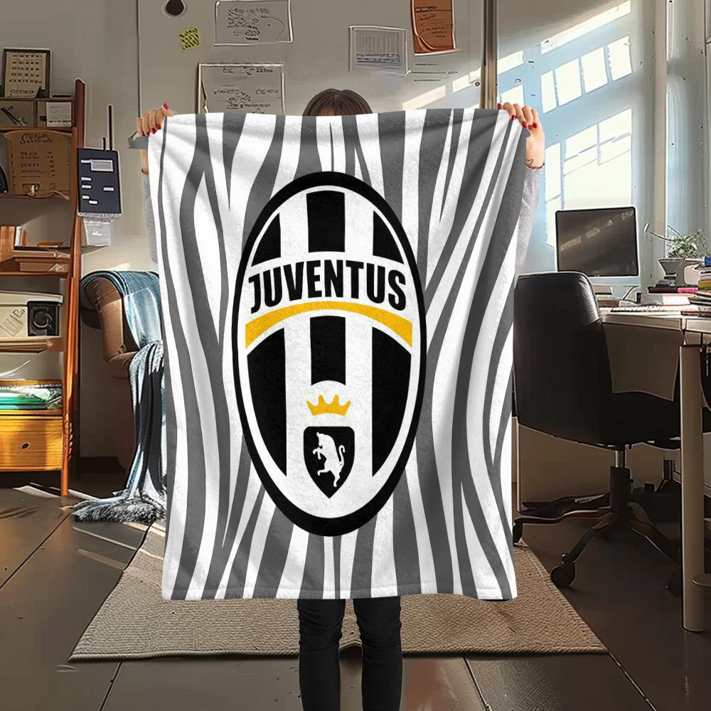 Juve Print FlAannel Blanket, High Quality Comfortable for All Seasons, Home Decor, Warmth and Comfort
