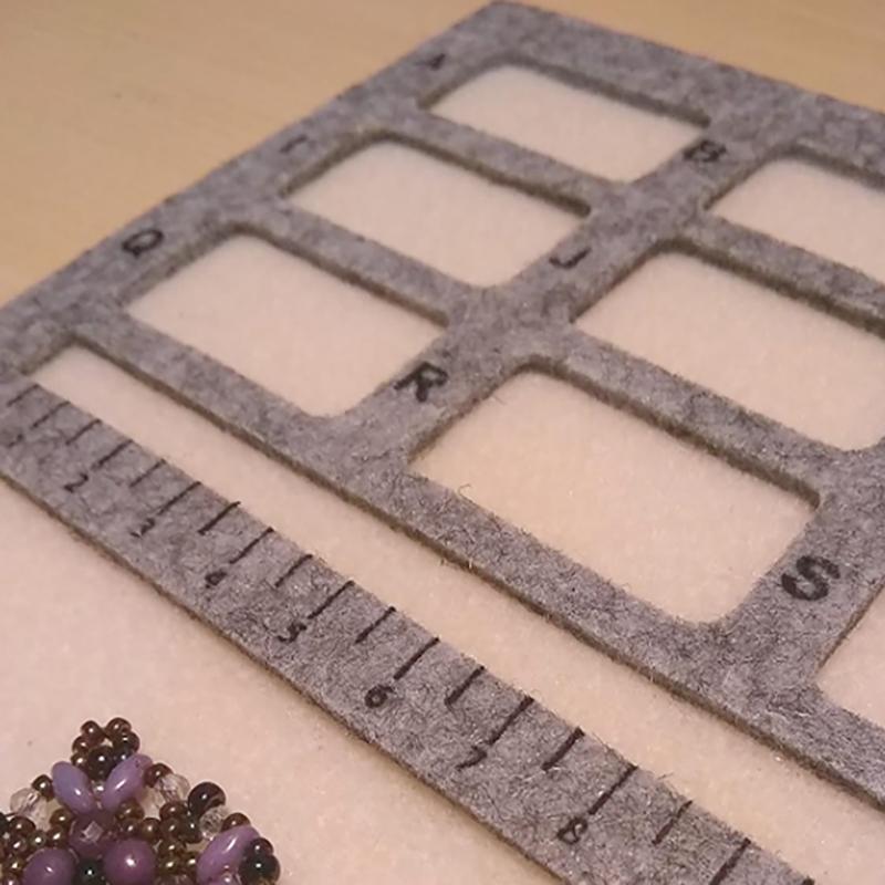 Beading Supplies Flocking Bead Mats Jewelry Making Supplies Soft Flocking Bead Mats Felt Texture for Beading Enthusiasts