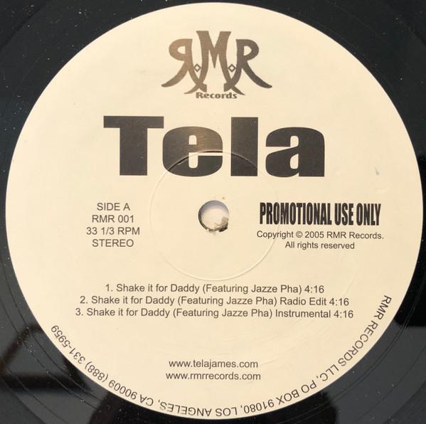 

12inch Record TELA JAZZE PHA Shake It For Daddy RMR001 RMR Records 2005 US Rap HipHopRB Used
