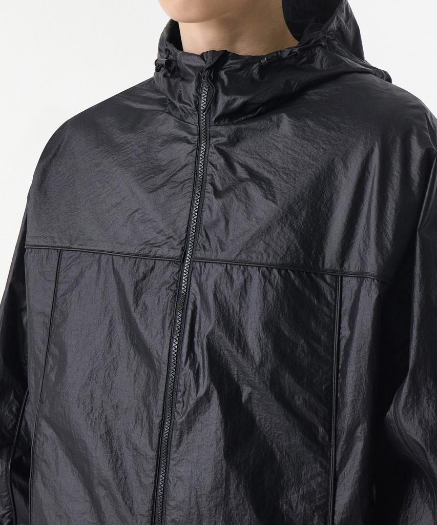 Musinsa Standard Glossy Crease Windbreaker Jacket [Black]