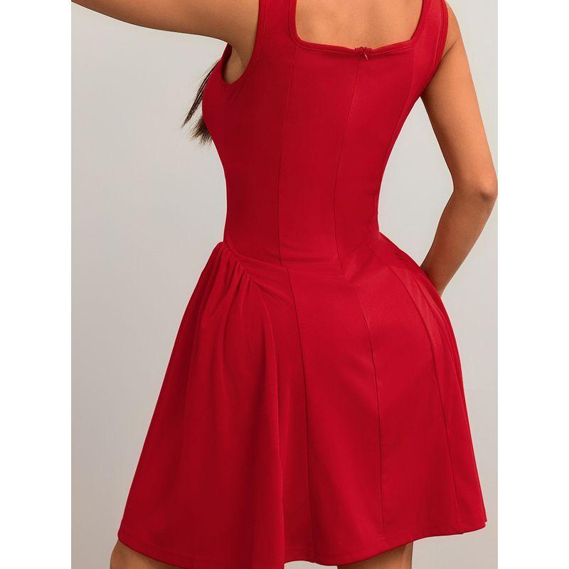 Sleeveless Sleeveless Vest and Camisole Skirt Sleeveless Vest Suspender Skirt Women