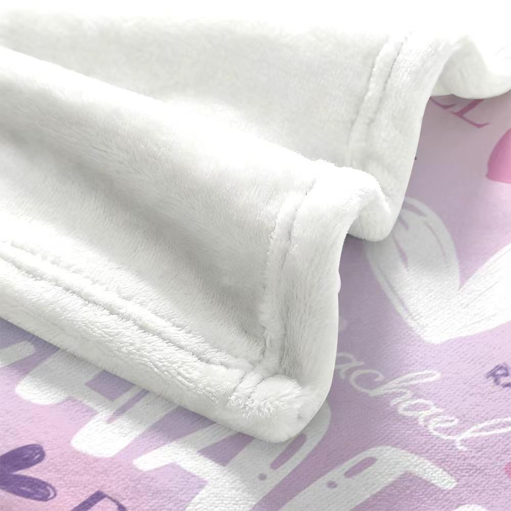 MONKEY CARTOON C-Curious GeorgeS Throw Soft Coral Fleece Blanket 310gsm Fluffy Warm Throw for Sofa Bed Couch Bedroom Decor