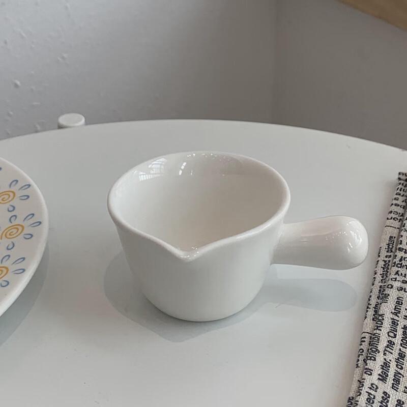 Colorful Ceramic Dipping Dishes with Handle, 2-Pack