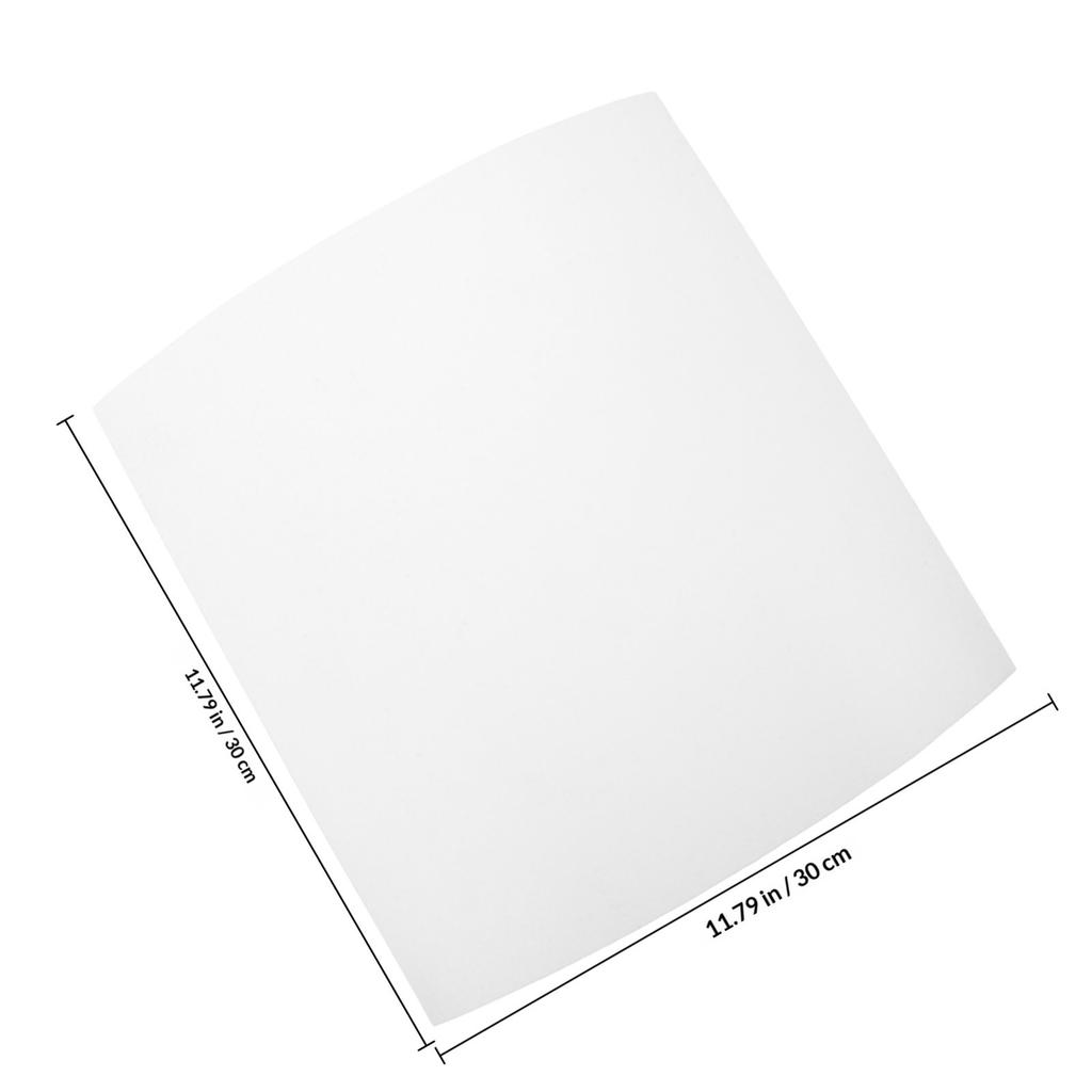 Acrylic Frosted Ceiling Lamp Shade Diffuser Milky White Light Cover for LED Lights Office Elevator Soft Uniform Lighting