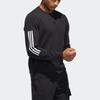 Adidas Cny Gfx Crew 2 Year Of The Tiger Limited Edition Striped Print Sport Sweatshirt Men Tops Black HC0264