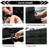 MRCPRIAN Door Edge Car Door No Adhesive Car Rubber Car Trim Door Protector Seal Sedan Truck SUV ATV Protector, Protector, Required, Accessory,
