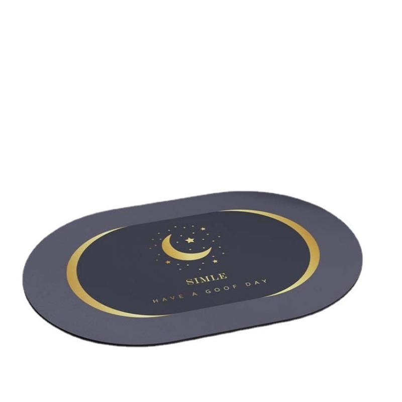 

Дверной коврик для ванной комнаты с диатомовой грязью, водопоглощающий нескользящий коврик, коврик для туалетной двери, быстросохнущий дверной коврик для ванной комнаты