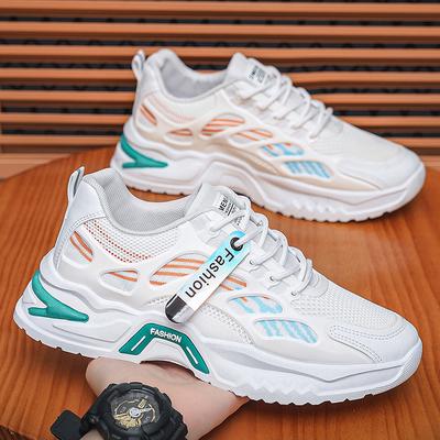 Summer New Breathable Mesh Sports Shoes Platform Student Casual Shoes