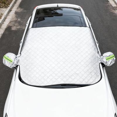 Car Windshield Cover Magnetic Heavy Duty Foldable Waterproof Windshield Protector Winter Frost Shield for Vehicle Truck SUV RV