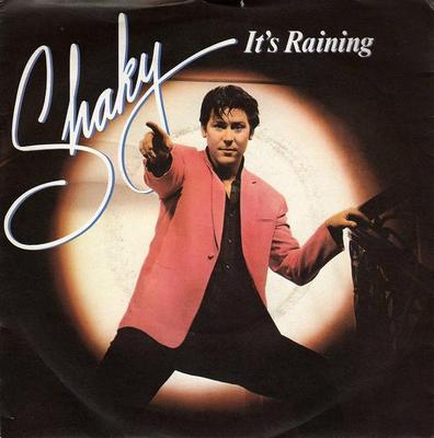 7inch Record SHAKIN' STEVENS - It's Raining EPCA1643 Epic 1981 UK Rock Used