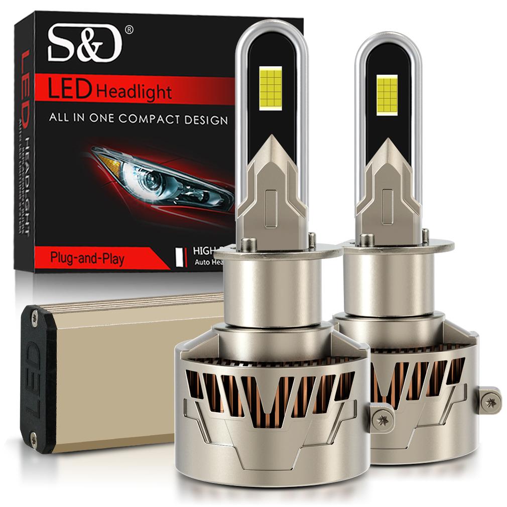 

2 шт. H7 H4 LED Canbus Лампы для автомобильных фар 140 Вт 60000 лм H1 H11 H8 HB3 9005 HB4 9006 9012 Hir2 Светодиодная фара Авто Турбо лампа для VW Ford 6500K Белый H1