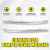 Front Driver and Passenger Side Outer Bumper Trim for Acura TLX 2015-2017