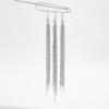 Personality Exaggerated Metal Chain Tassel Brooch Pins For Women Clothing Coat Jewelry Accessries Gifts