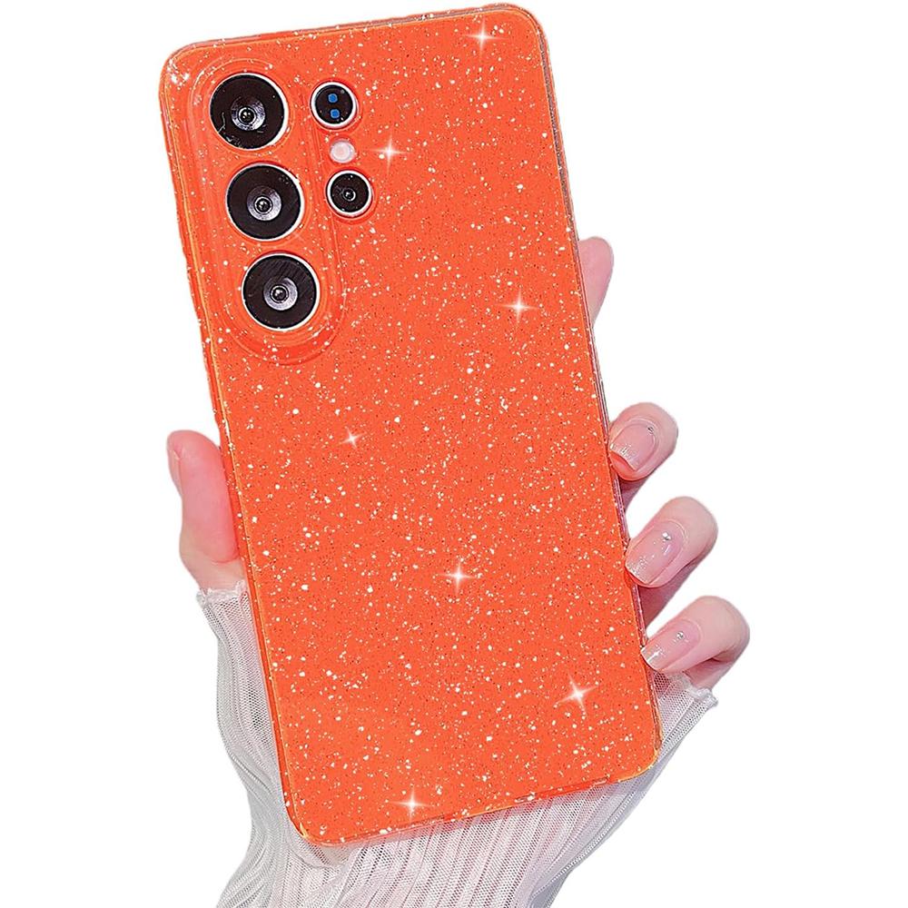 Glitter Case For Samsung Galaxy S26 Ultra S2 Plus S24 S23 A A1 G Cute Aesthetic Bling Women Girls Phone Cover Accessories