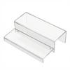 2 Tiers Wine Rack Craft Of Sturdy Acrylic Materials For Kitchen Or Offices Use