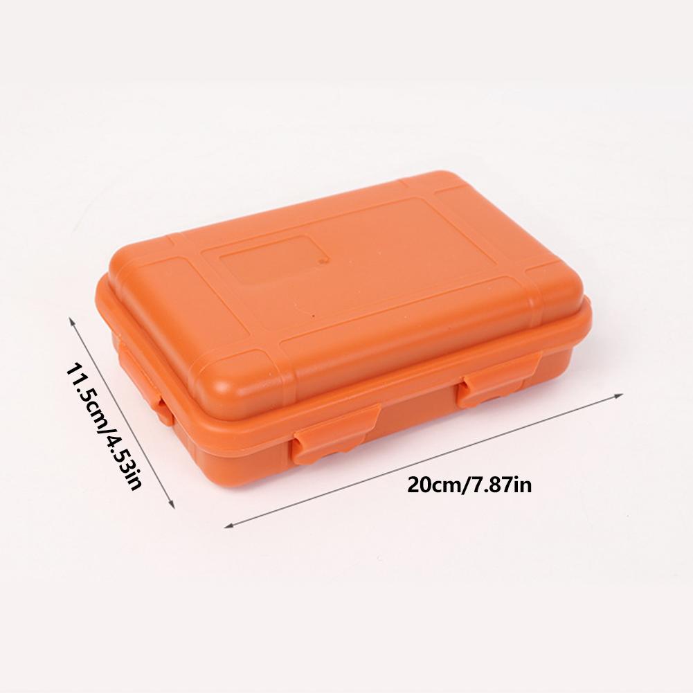 Velikost S/L/XL Venkovní Plastová Vodotěsná Uzavřená Survival Box Kontejner EDC Box na Nářadí Kempingová Cestovní Úložná Box Taška na Rybářské Potřeby