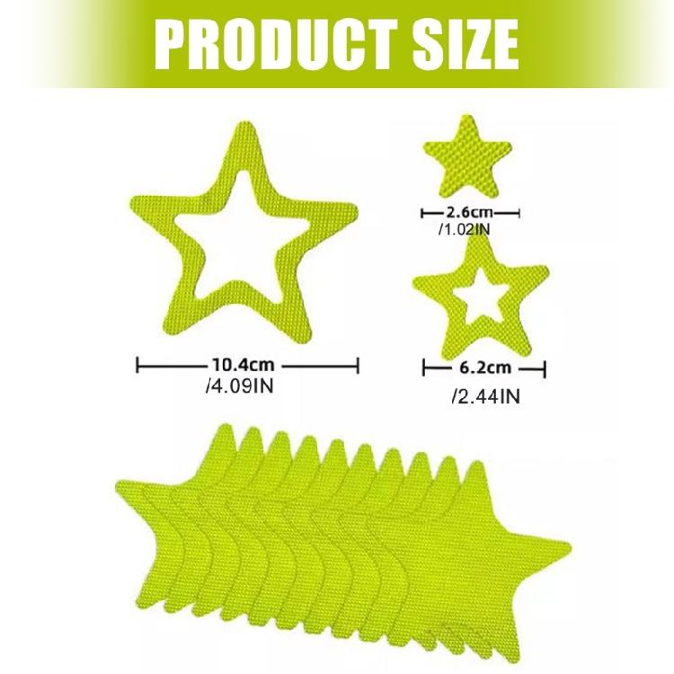 Anti Slip Shower Sticker 12/24Pcs Anti-Slip Shower Strips Safety Bathtubs Strips Adhesive Decal for Shower Floor Stair