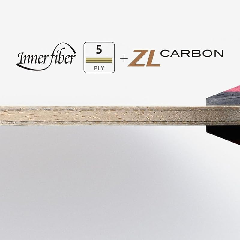 Butterfly Apollonia ZLC AN 36832 Table Tennis Shakehand Lacket, Blade Size: 157 x 150mm