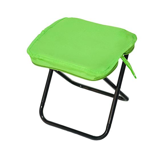 

Уличный складной табурет с сумкой для переноски, портативный, легкий, прочный, для кемпинга, пешего туризма, пикника, рыбалки, складное сиденье стула зелёный