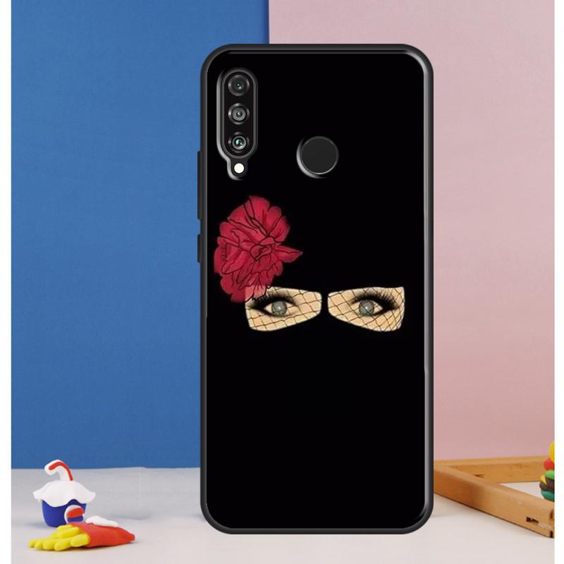 

Арабский Мусульманский Исламский Чехол с Глазами для Девочки Для Huawei Nova Y73 Y72 Y70 Y90 Y60 Y61 Y91 12s 12i 11i 8i 9 10 SE P30 P40 Lite P60 Pro Huawei Nova 5T