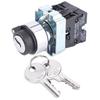 2 Position Key Switch Self?Reset Power Lock Conversion Rotation Locking + Key ZB2?BE101 ZB2?BE102C