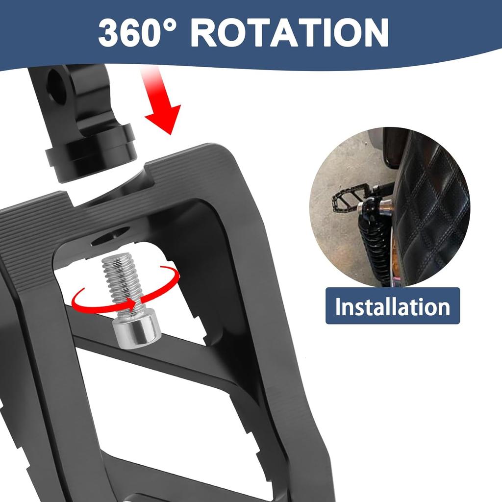 Motorrad Fußrasten Riot Pegs Male Mount Trittbretter Fußstütze für Dyna Touring Road Glide Road King Street Glide Electra Glide Sportster 883 1200