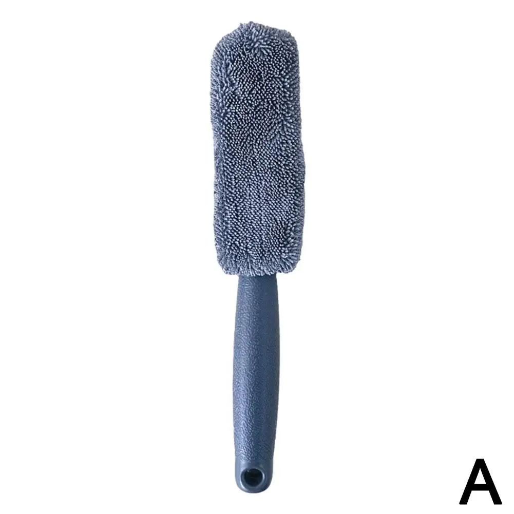 Car Wheel Brush Tire Cleaning Tools Rim Scrubber Cleaner Auto Detailing Brush For Truck Motorcycle Bicycle Home Washing Too W4C3
