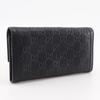 GUCCI Interlocking G Purse 282434 black Sima leather Women Used