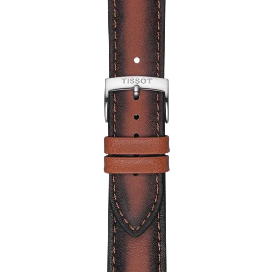 [Tissot] Brown Leather Strap Lug 20mm T852.046.842