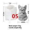 Yoga Animal Silicone Mold 3D Pug Prayer Meditating Rabbit Mould Praying Turtle DIY Mold Scented Candle Pet Plaster Resin Mold