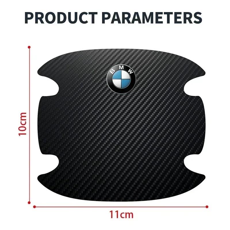 X5 X7 For BMW For BMW 4pc New Car Door Handle Bowl Scratch Protective Stickers For BMW M E36 E46 E90 E60 F10 F30 E39 F20 E87 E92
