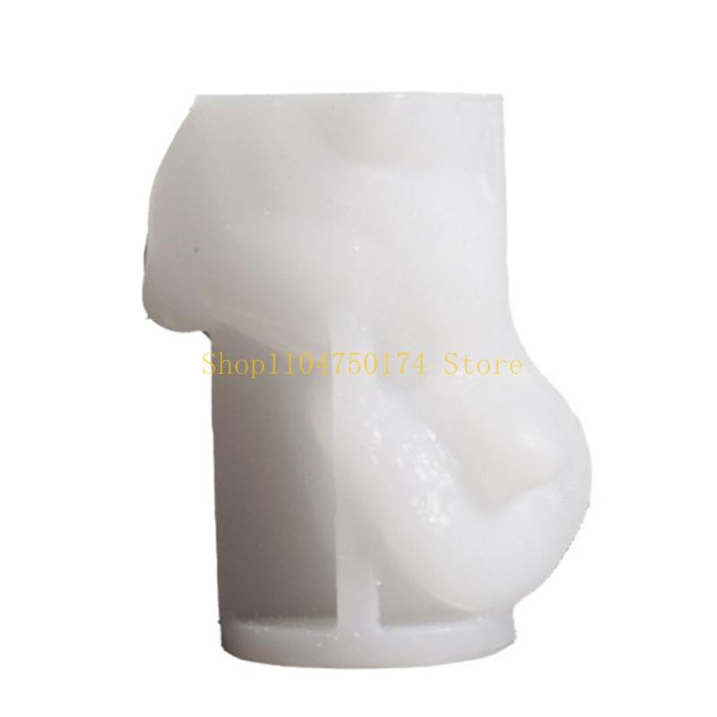 Mushroom Duck Statue Silicone Molds for Handmade Soap Home Decoration Animal Silicone Mould for Epoxy Resin top sale