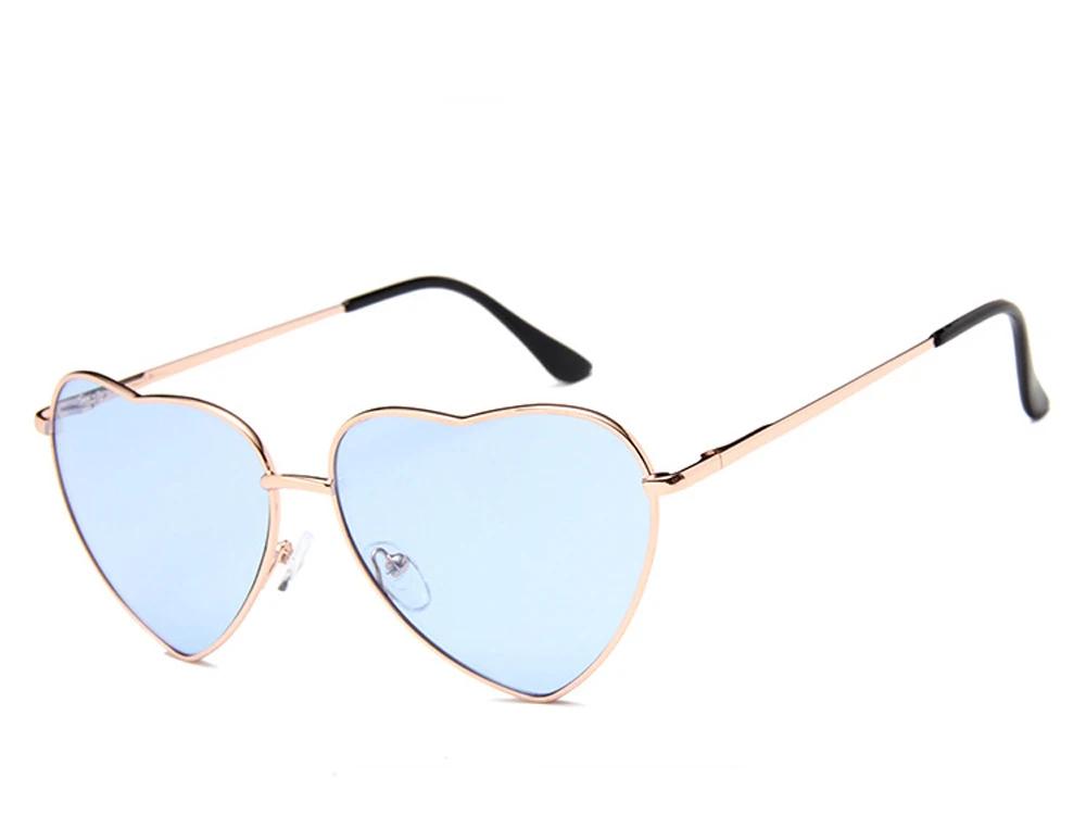 Uv Protection Heart Shaped Sun Glasses Glasses Designer Style Style Classic Gradient Candy Color Sun Eyeglasses For Ladies
