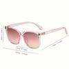 Chic UV400 Women's Sunglasses Lightweight PC Frame Fashion Outdoor Travel Eyewear