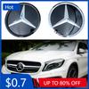 Car Sticker For MERCEDES BENZ Front Logo Emblem Grille Badge W156 W204 W205 W210 W211 W212 W213 C E Class GLA GLK ML GL GLC GLE