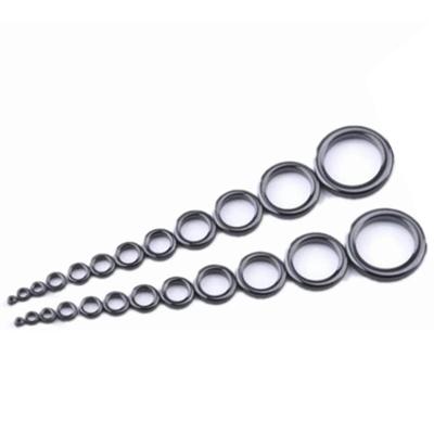 24 BUC Kit Reparare Lansetă de Pescuit Kit Reparare Vârf Lansetă Inel Ghidaj Ceramic 12 Mărimi Kit Înlocuire Ochi Lansetă