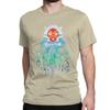 Vintage River Flows In You T Shirt For Men Pure Cotton T Shirts Princess Mononoke Ghibli