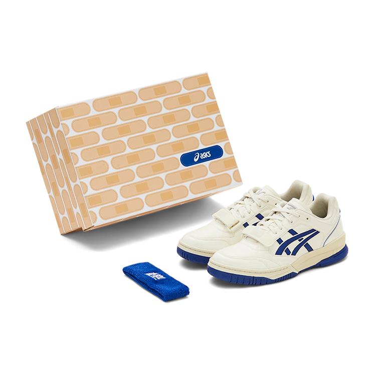 Asics Gel Spotlyte Low V2 Низкие Винтажные Баскетбольные Кроссовки Унисекс Бело-Синие 1203A503-101 39.5