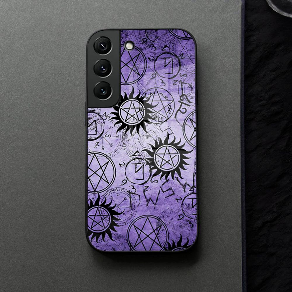 Carcasă de Telefon Supernatural Sticlă Pentru Samsung Galaxy S21 S26 S25 S22 S20 S24 S23 Ultra Fe Plus A16 A34 A54 A24 Coque