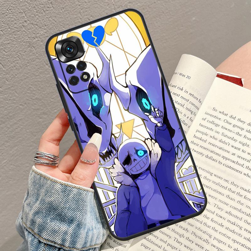 Game Undertale Sans Case For Xiaomi Redmi Note 8 9 10 11 12 Pro Plus Turbo 11S 10S 12S Redmi 9C 10C 12C Coque