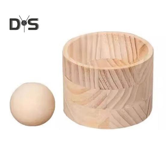 Wooden Dumpling Press Tool Dough Press for Dumplings Hand Pie Maker Rolling Machine Wood Kitchen Gadget for Dumplings