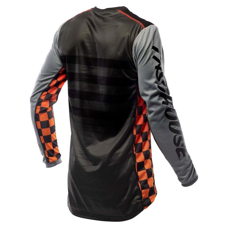 Mens Long Sleeve Cycling Jersey Quick Dry Mountain Bike Off-Road Racing Shirt Breathable Performance Apparel