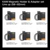 KANI 72mm Magnetic Quick Release Magnetic Holder and Adapter Set Knurled Filter Set with Black Aluminum Filter Part Number 816832 S72-M72, Anti-Slip