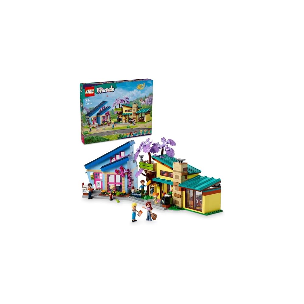 LEGO Friends Ollie and Paisley s House Building Toy for Kids Ages 6-9, Creative Playset with Blocks