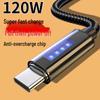 Geflochtenes 120W 6A Super Fast Charging Typ-C Kabel für Huawei, Honor und Oppo Handys